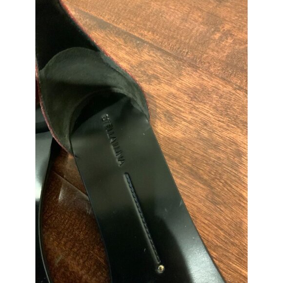 Stella Luna Red Glitter Strap Sandals, Size 7 (US) 37 (IT) NEW! - Picture 6 of 8